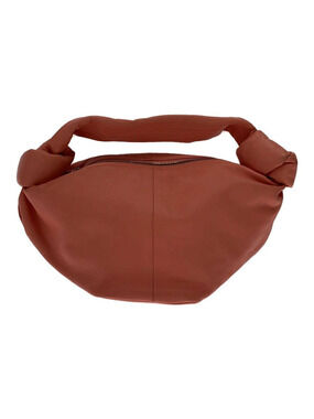 Bottega Veneta Handle Double knot Handbag Leather Pink